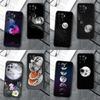 Weltraum Himmel Mond Hülle Für OPPO A17 A57 A77 A16 A76 A96 A52 A72 A91 A93 A5 A9 A15 A53S A54S A74 A94 A78 Abdeckung