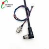 M12 Shielded Elbow Waterproof Connector for Sensor Automation Wiring Harness