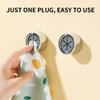 3PCS Non Punching Dishwashing Cloth Storage Clip Dishcloth Clip Kitchen Household Gloves Hook Towel Rack Hole Clip Wall Hanging