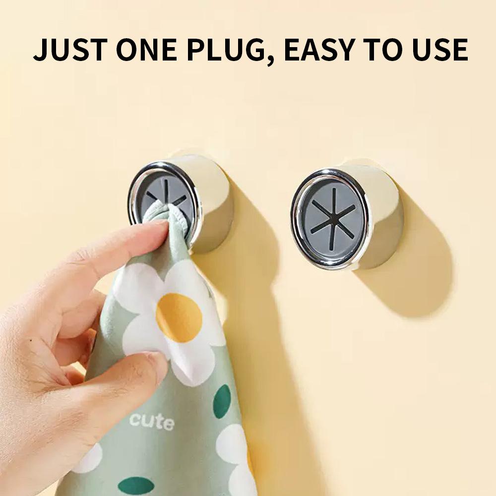 3PCS Non Punching Dishwashing Cloth Storage Clip Dishcloth Clip Kitchen Household Gloves Hook Towel Rack Hole Clip Wall Hanging