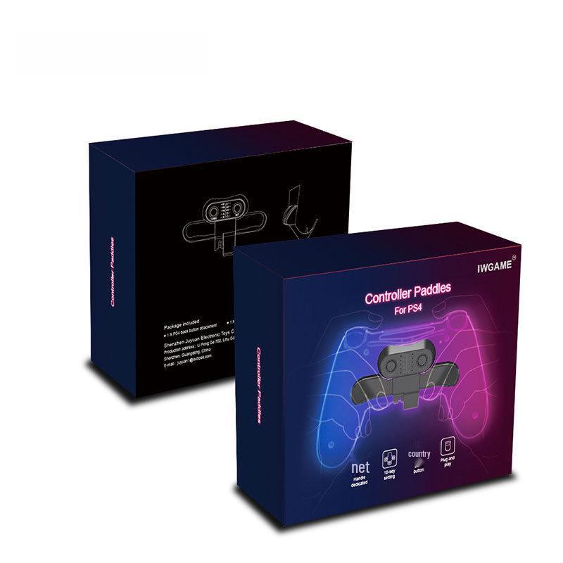 Universal P-4 Back Button Expander: Custom Key Mapping & Turbo Burst Feature