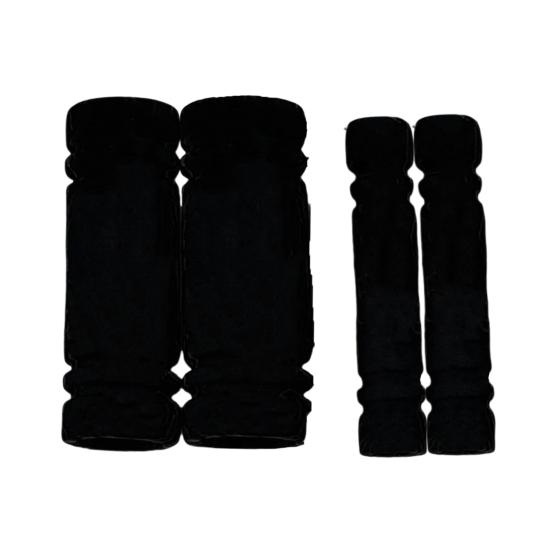 

Motorcycle Grip Covers Sponge Anti-Slip Handlebar Sleeves for Scooters E-Bikes Easy Install Shock-resistant Handle Grips