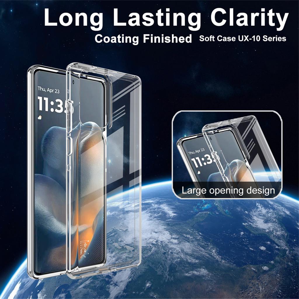 For Moto Edge 50 Fusion 5G Phone Case IMAK Soft Slim Case UX-10 Series