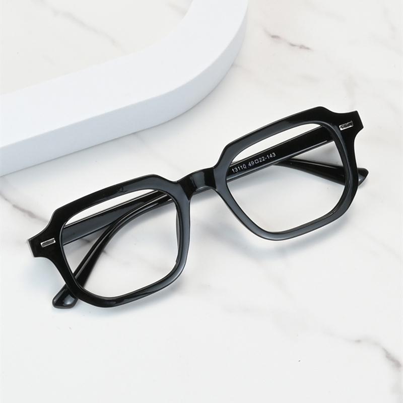 Black  Reading Glasses Men And Women Retro Rivet Optical Presbyopic Spectacles Diopter 0 +1.0 +1.5 +2.0 +2.5 +3.0 +3.5 +4.0