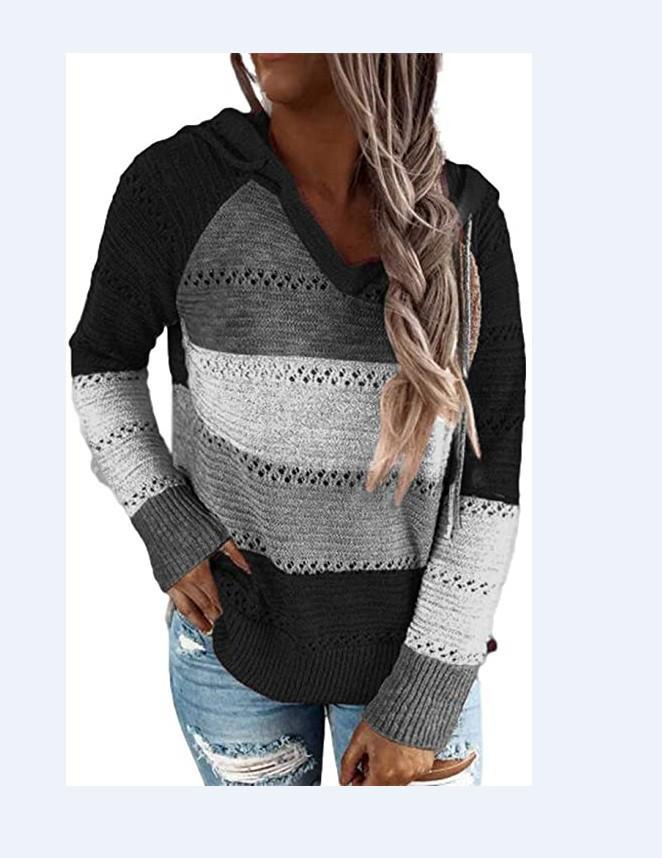 Autumn/Winter Multi-color Sweater - Multiple Sizes Available