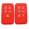 Ergonomic Silicone Key Fob Protector Shock Absorbing Design Non Slip Multi Color Option All Climate Resistance For Remotes