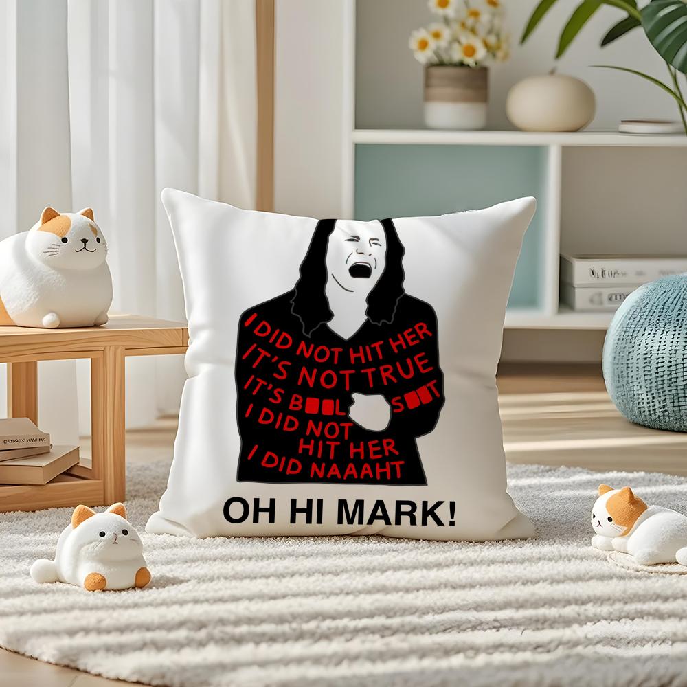 The Room TTommy Wiseau Pillow Case Silky elegant Comfort Sofa Bed Invisible zipper