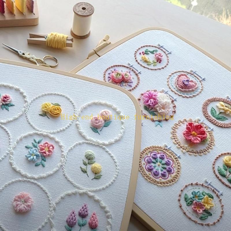 

Embroidery Starter Kits Flower Embroidery Kits with Pattern and Instructions China Mainland