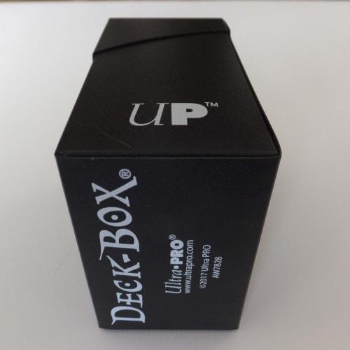 Ultra Pro Vertical Deck Box Deck Case, Standard Size, Black