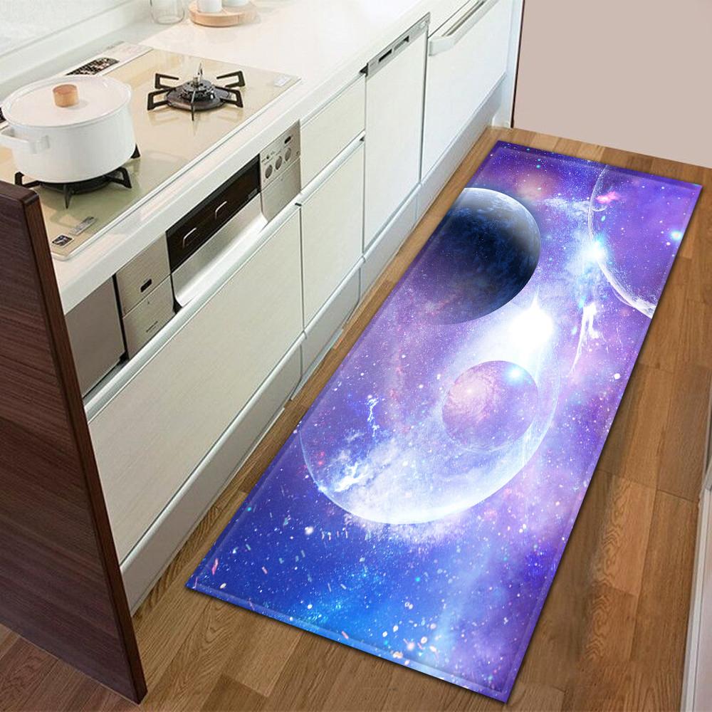 Kitchen Door Mat Bedroom Carpet Non-slip Floor Balcony Corridor Long Carpet Bedside Living Room Floor Mat