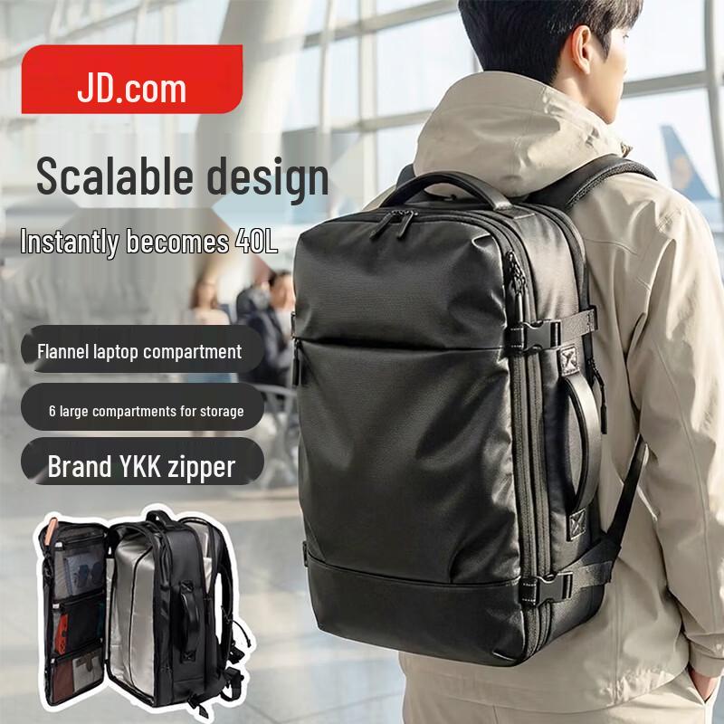 Jingdong Jingzao Black Warrior AVANT Multifunctional Sports Backpack