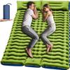 Colchoneta de Dormir para Acampar, Colchoneta de Acampar Ultraligera con Almohada, Colchonetas Inflables con Bomba de Pie Integrada, Compactas para Acampar y Mochilero
