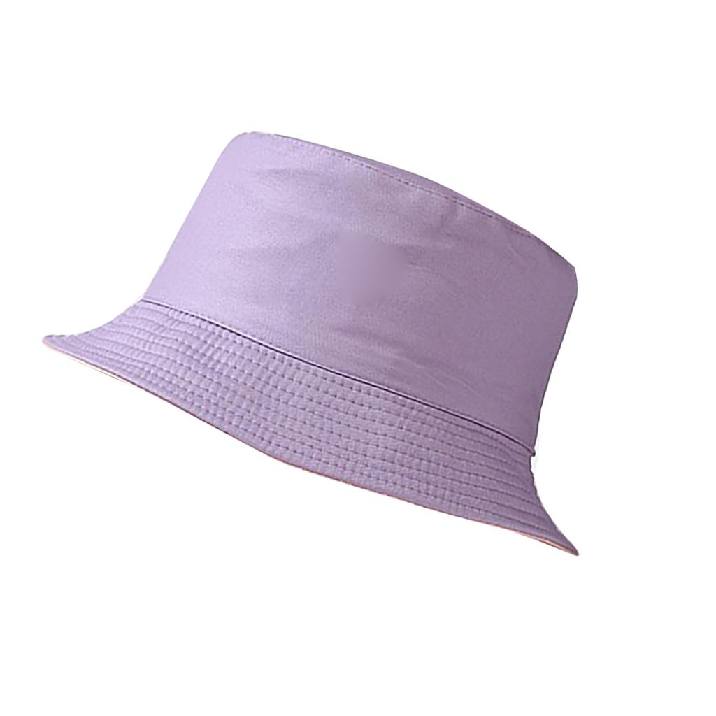 Reversible Bucket Hat - Double-Sided Streetwear Sun Hat for Outdoor Travel