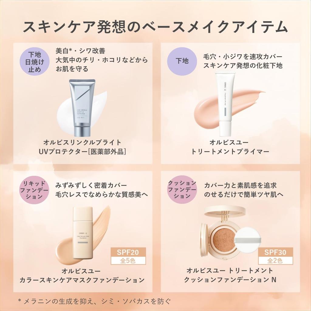 ORBIS Pressed Powder Refill 2025 Lucent (with puff)