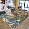 Pokemon Pattern Rug, Indoor/Outdoor Mat, for Picnic, Gameroom, Bedroom, Office, Living Room, Home Decor Carpet, Birthday Gift