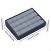 Gemstone Display Board Jewelry Tray Multipurpose Ring Trays Holder for Drawers Live