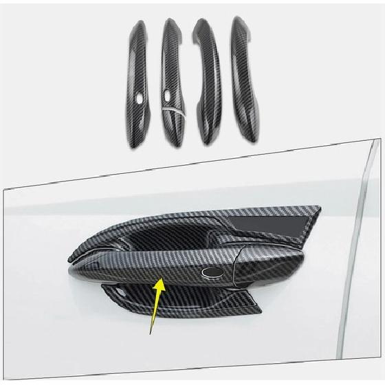 ABS Карбоновая накладка на ручку двери для Hyundai Tucson -2025 Аксессуары