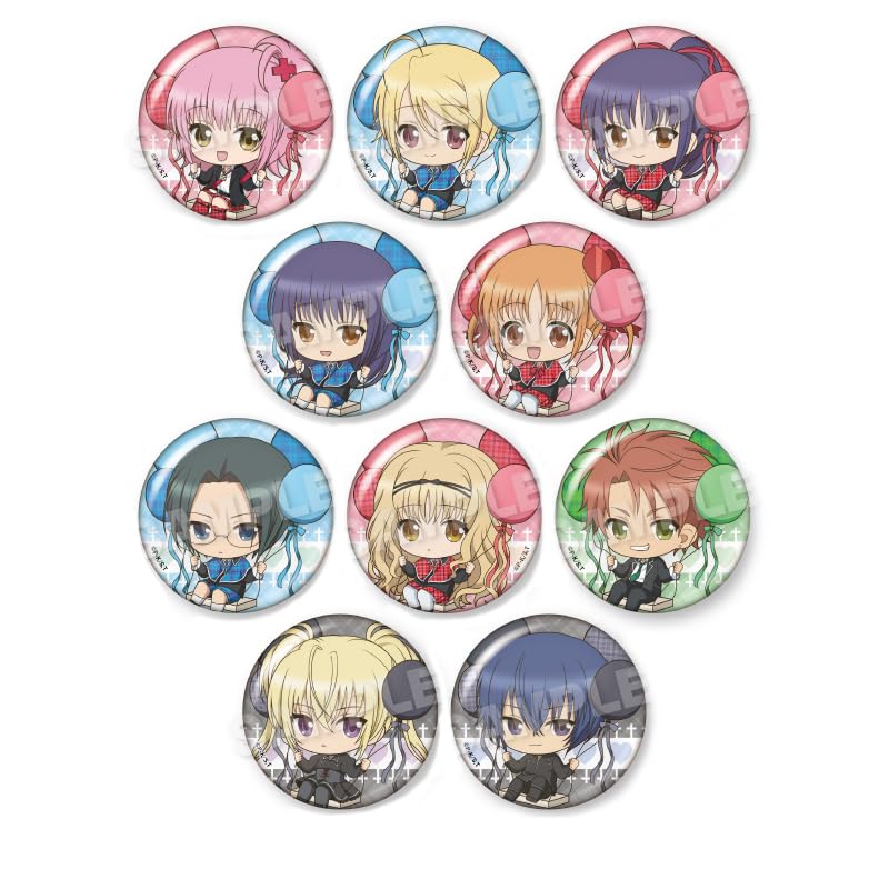 [Official] Shugo Chara! Trading Barunko Can Badges [BOX/10 pieces] colleize Official Merchandise Official License