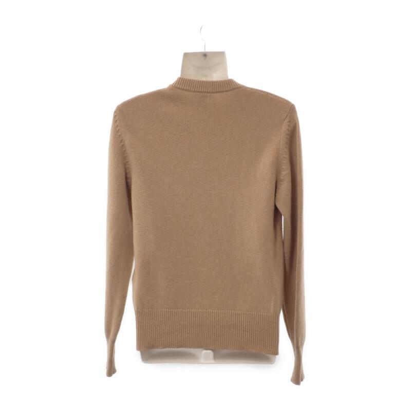 LOUIS VUITTON  1ABYR9 S sweater beige sabre cashmere/wool Women