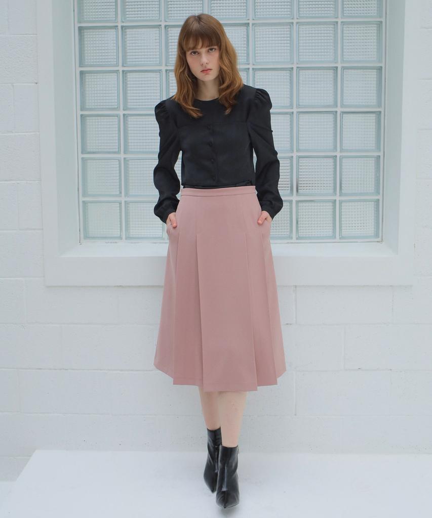 PAUL&ALICE Bustier Blouse / Black