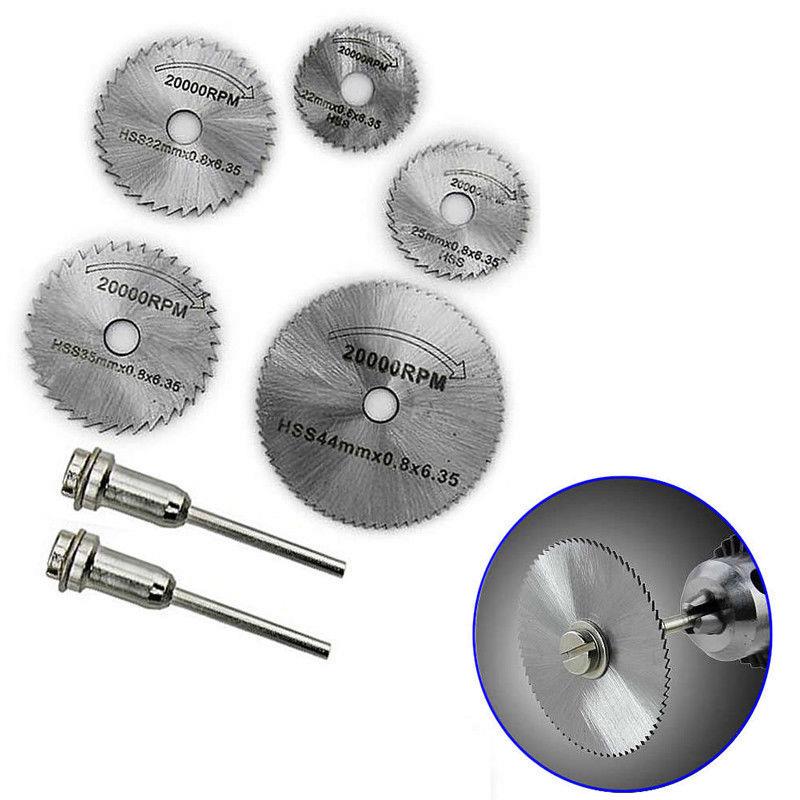 7pcs HSS Circular Saw Blade Rotary Tool 