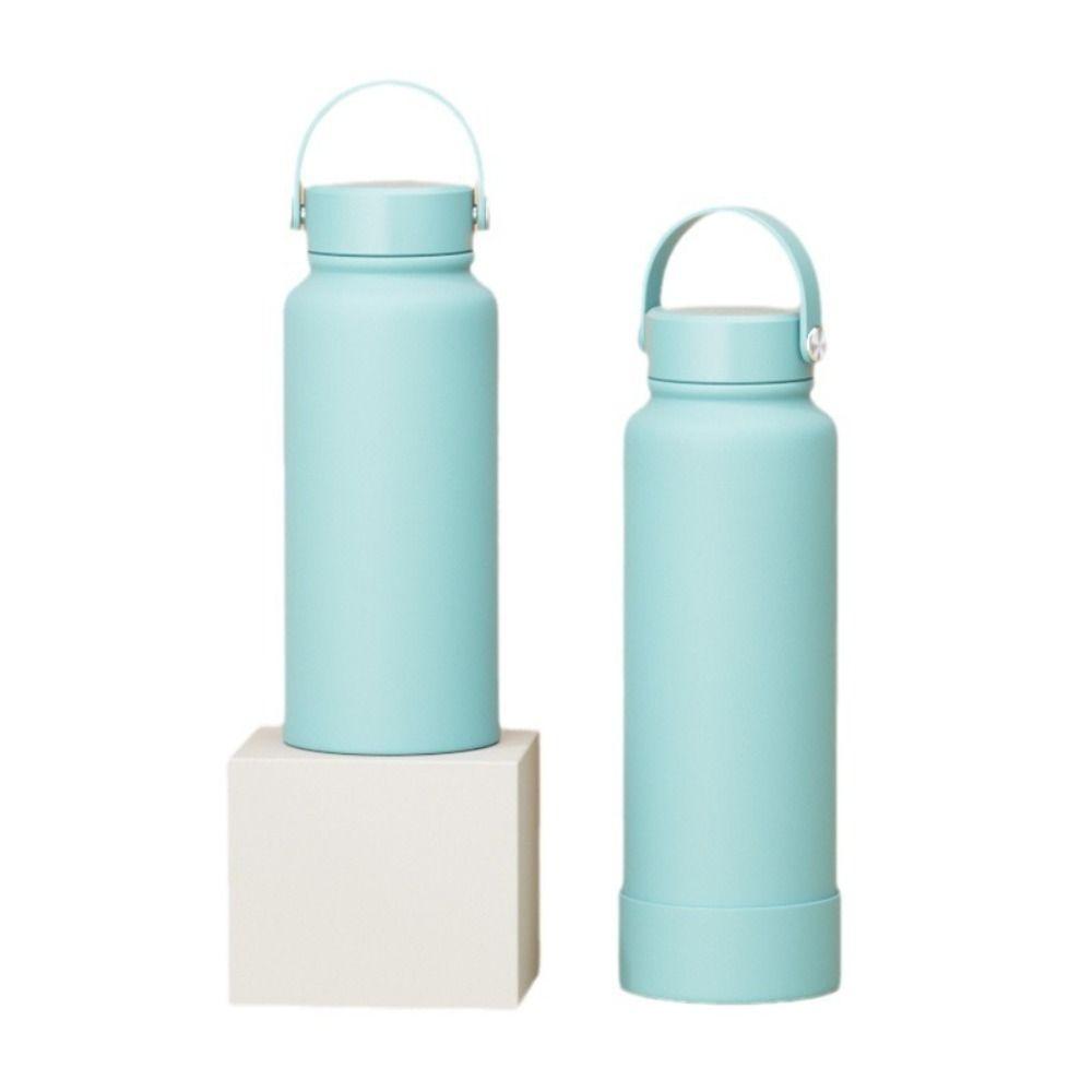 Stainless Steel Vacuum Cup Solid Color Thermal Car Cup New Insulated Water Bottle