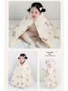 Baby Autumn & Winter Windproof Hooded Cape - Thick Warm Shawl for Outdoors