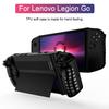 Protective Cover For Lenovo Legion Go Game Console TPU Case with Stand Soft Full Body Skin Screen Protector Tempered Film Set