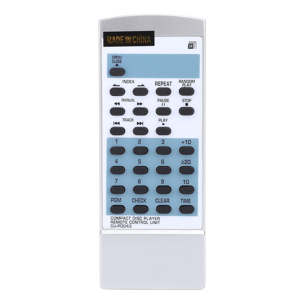 CU PD043 CD Player Remote Control ABS Replacement Remote Control for CU PD048 PD 5100 PD M453 CU PD043 PWW1056 PD HS7