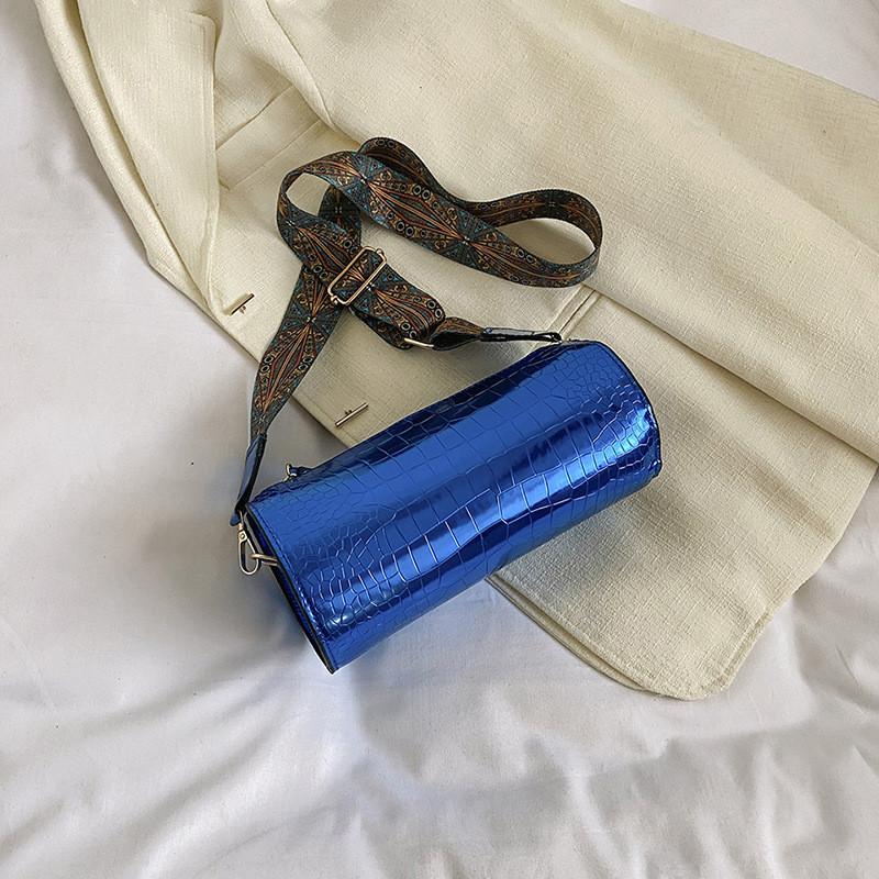 Trendy Street Style Crossbody Bag Simple And Elegant Women s Bag 2023 New синий