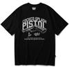 Seupeullaesikodeu Short Sleeve T-Shirt Black - Cocked Pistol