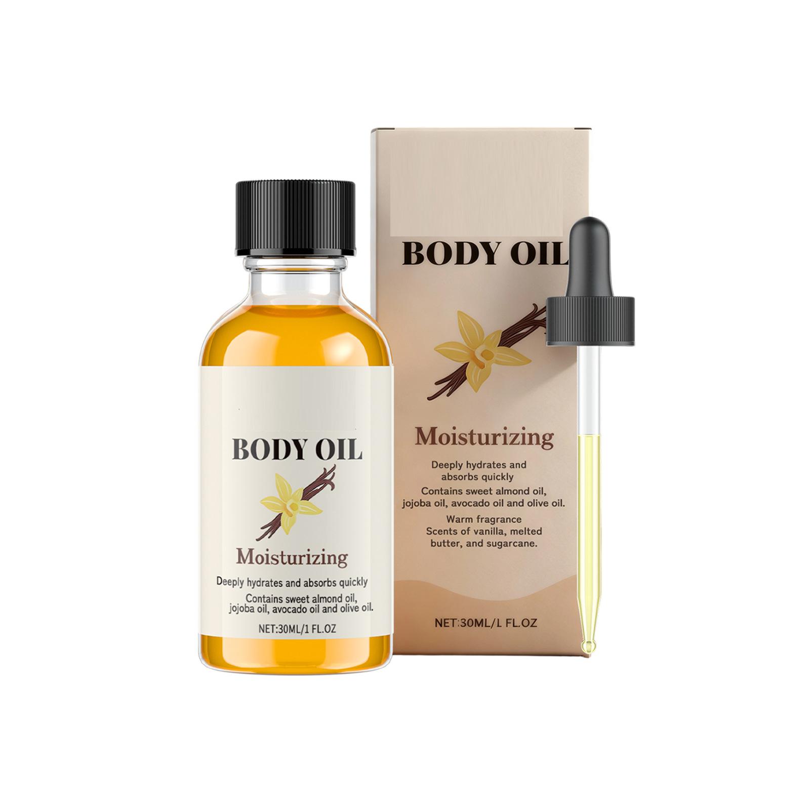 Body Aromatherapy Oil, Body Moisturizing Oil 30ml Post-bath Moisturizing And Nourishing Massage Oil белый