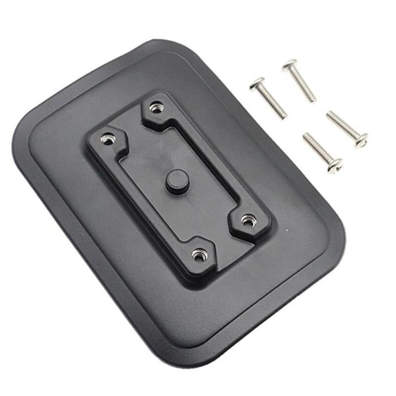 1Pc Inflatable Boat Fishing Rod Holder Fixed Base Pvc Glue-On Pad Rubber Boat Fishing Kayak Accessory Fish Finder Mount Fix