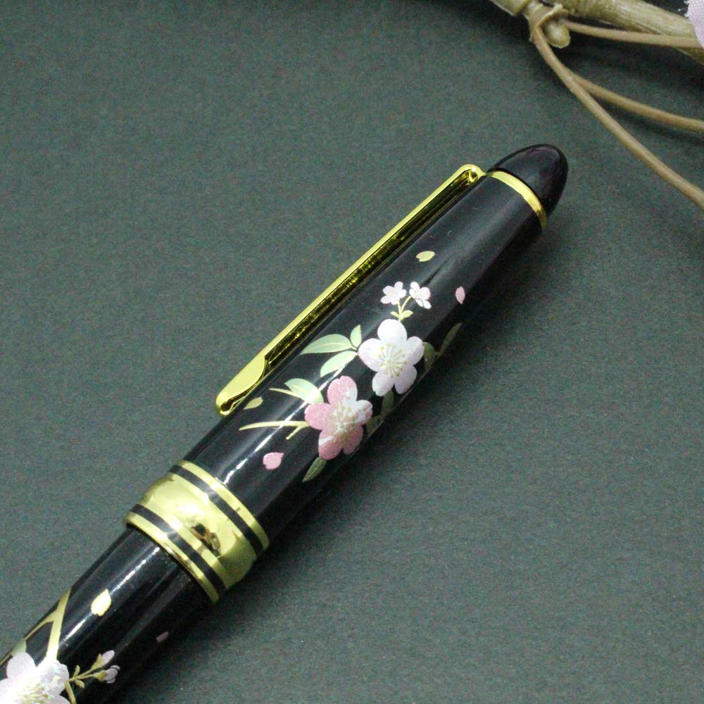 Modern Ballpoint Cherry Blossom Maki-e Pen