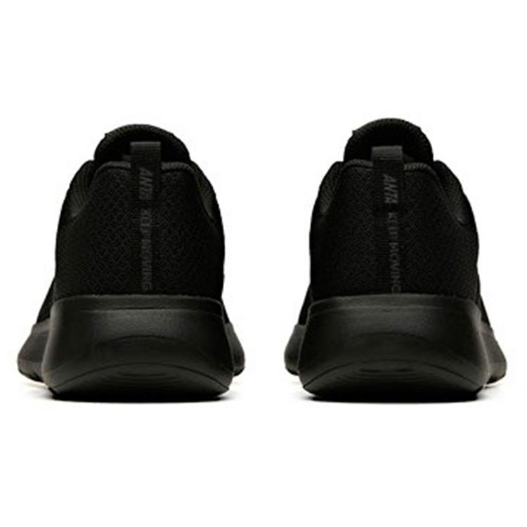 New Anta Running Collection Cushioning Anti-Slip Wear-Resistant Breathability Low-Top Running Shoes Women's Black 92915526-6