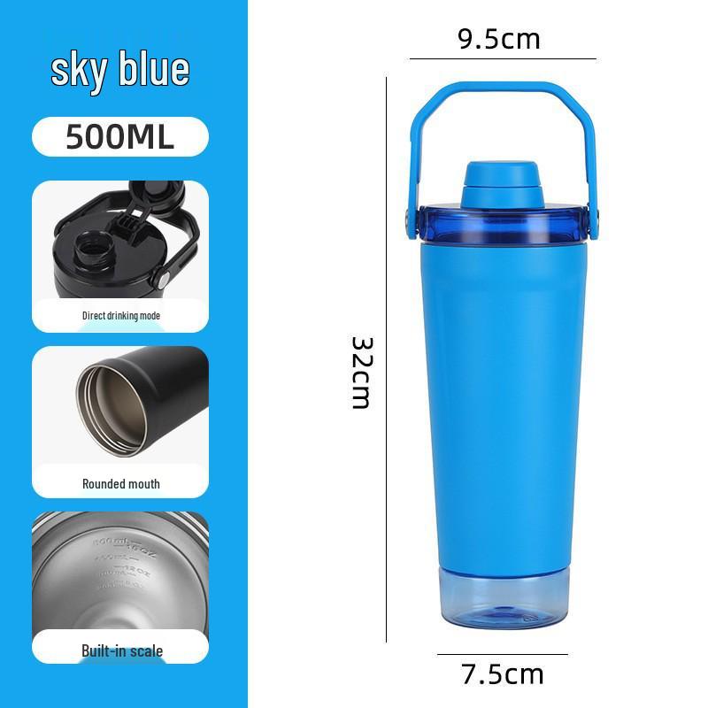 40oz Ice King Stainless Steel Insulated Car Cup with Handle and Straw