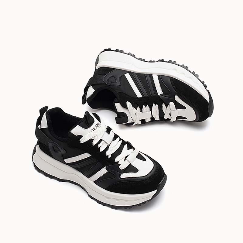 Aokang Women s Lace-Up Casual Shoes EU 39