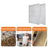 Set of 2 Heavy Duty Metal Range Hood Filter Replacement Filter Suitable for QS1 Series Captures Grease Effectively