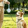 Cat Paw Shape Dog Treat Bag Silicone Puppy Pet Training Bag Portable Pet Snack Pouch  Food Storage