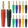 4/10/20Pcs 2mm Banana Plug Banana Male Plugs Socket Connector Connectors for Musical Audio Video Speaker