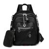 Women's Retro Backpack Multi-Functional Shoulder Bag Student Schoolbag