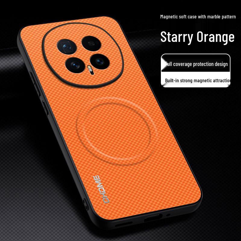 Compatible with Honor Magic 8/8Pro Case: Full Coverage, Anti-Drop, Premium Magnetic Buckle, Stylish Marked Texture Design.