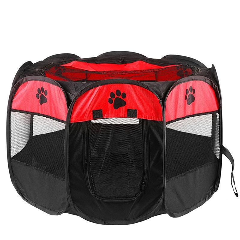 Pet nest pet dog cat delivery room foldable cat nest pet fence tent octagonal cage pet supplies