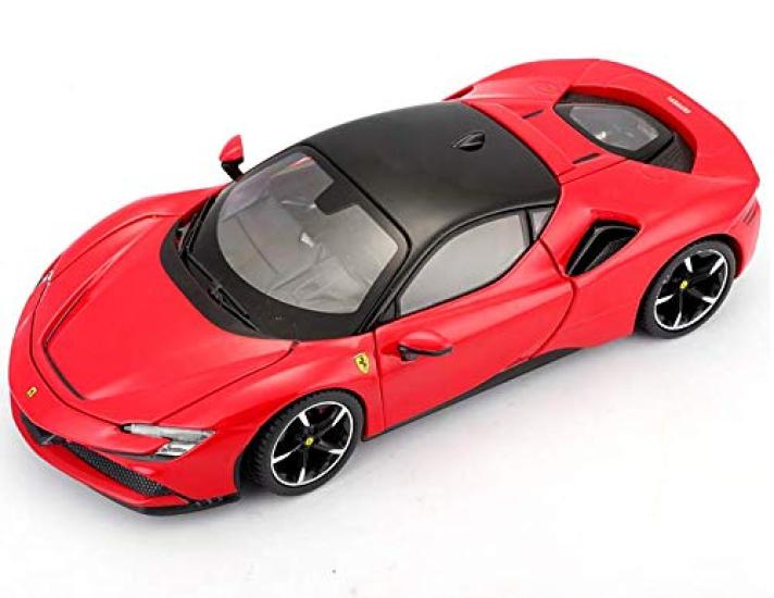 Bburago Scale Ferrari SF90 Stradale Race Sports Car Diecast Model 1/24