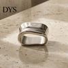 Irregular Curved Scarf Ring Oblate Ring, Geometric Simple Clip, Modern Women Jewelry Holder for Neckerchiefs Scarves Shirts High-end