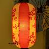 Japanese Ukiyo-e Beauty Paper Lantern, Floating World Art Restaurant Decor