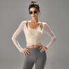 Women's Spring 2026 Yoga & Fitness Two-Piece Set - Cover-Up Training Gear