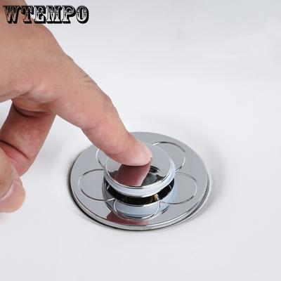 1PC Waschbecken Universal Leck Stecker Presse Typ Springenden Kern Waschbecken Abfluss Bad Dusche Geruch und Insekten Proof Boden Ablauf