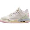 Air 3 Retro GS Jaro je ve vzduchu Dětské tenisky Bílá Sail Aura-Jade-Aura-Iris-Whisper IF4758-100