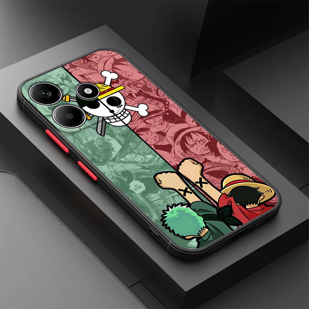 Anime O-One Pieces Phone Case for Xiaomi Redmi Note 14 13 Pro Plus 12 11 9S 10 14C 13C A4 Funda Back Phone Cover